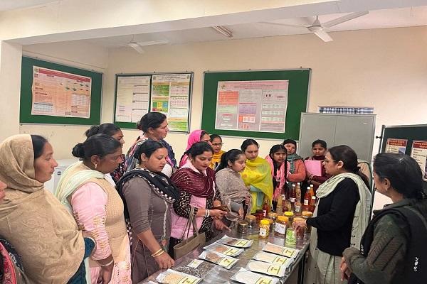 Conducted five days dairy training program for women