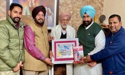 Punjabi writer Boota Singh Chauhan honored by Baba Banda Singh Foundation