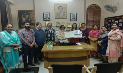 Damanpreet was selected as the best speaker of the government college girls