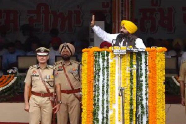 CM Mann hoisted the national flag in Patiala, made big announcements for Punjabis